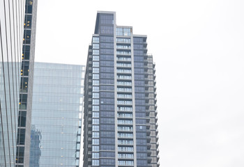 Condominium Construction. Toronto's boom has helped lead to development of more highrise buildings than any other city in North America.