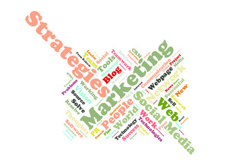 Marketing Strategies word cloud