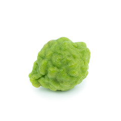 Bergamot fruit, Bergamot isolated on white background.