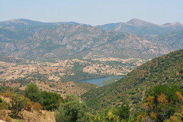Krajobraz górski, Sardynia