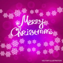 Christmas background. Vector illustration.
