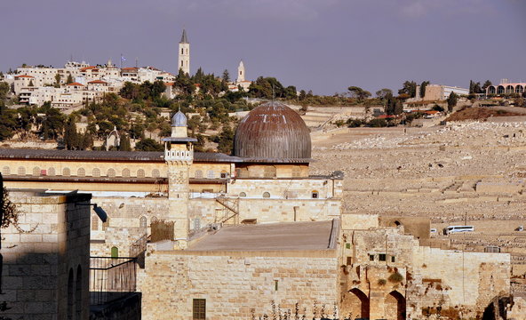 Al-Aqsa-Moschee auf dem Tempelberg in Jerusalem