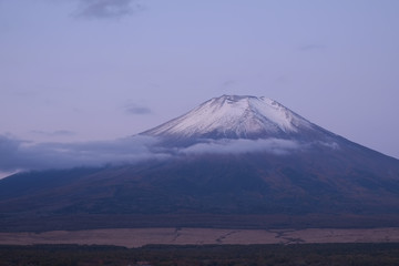 富士山  山中湖　長池親水公園にて撮影