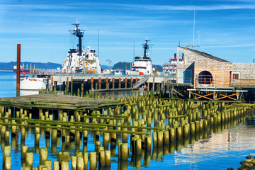 Old Docks in Astoria
