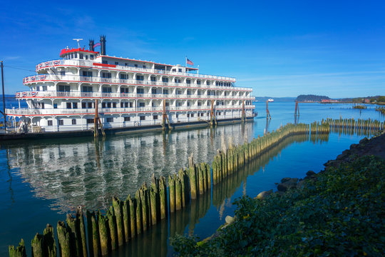 Riverboat In Astoria, Oregon