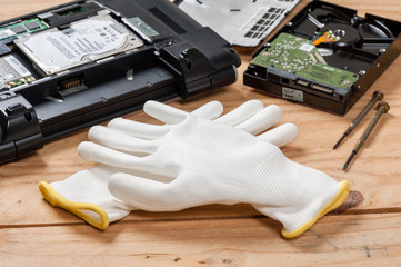 antistatic gloves