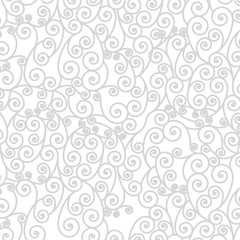 background pattern with arabesque in spiral vector illustration