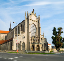 Church Of Assumption Of Our Lady And Saint John Baptist Is in Kutna Hora In Czech Republic
