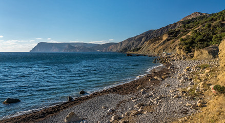 Obraz premium Golden Beach at Cape Aya