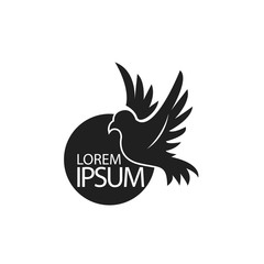 Obraz premium Bird Icon or Logo Template