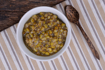 Mung bean soup