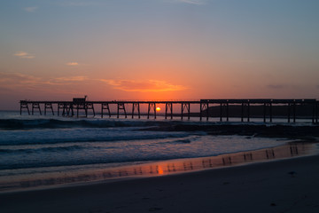 Fototapeta na wymiar Sunrise At Catho Beach