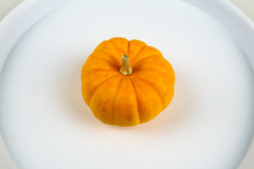 Mini Pumpkin with Background