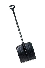 plastic shovel isolated on white background 