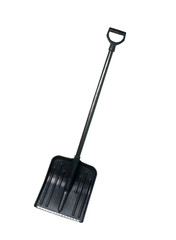 plastic shovel isolated on white background 