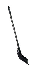 plastic shovel isolated on white background, profile view