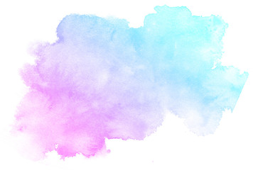 Abstract pink watercolor on white  is watercolor   is drawn by hand. Stock Illustration | Adobe Stock