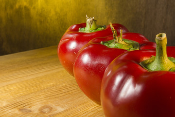 Ripe red pepper