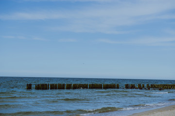 Breakwaters in the Baltic Sea