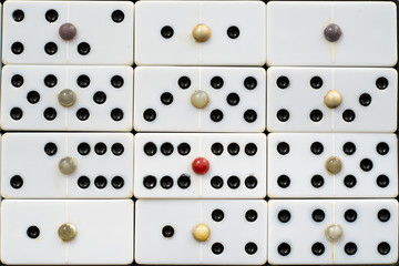 Domino game chips