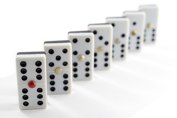 Domino game chips
