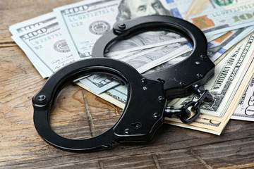 Criminal business concept