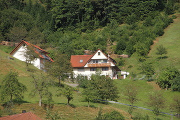 Haus in den Bergen