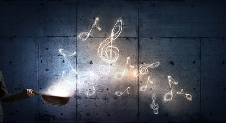 Her recipe of success . Mixed media