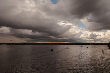 Schauerwolken im Havelland
