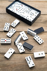 Domino game chips
