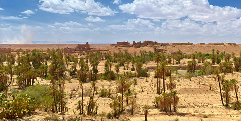 old lonely villages of Morokko