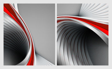 Vector brouchures bright templates set. Elements for design. Magazine, annual reports vector templates. Eps10