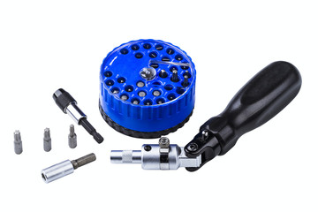 ratchet screwdriver and bit set