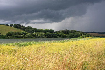 Storm over Slapton Ley