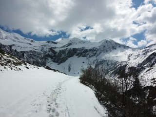 Winter wandern in Oytal