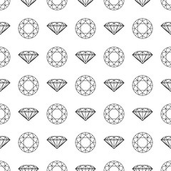 Seamless Diamond Pattern Vector