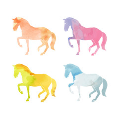 Horse Watercolor (set)