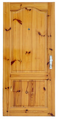 The fine but used pine door