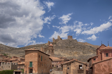 Fototapeta na wymiar hermosos pueblos de España, Albarracín en la provincia de Teruel