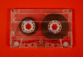 Retro vintage audio cassette.