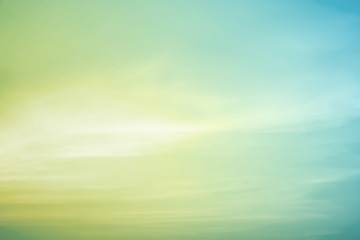 A soft cloud background