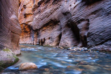 Virgin River in The Narrows Zion National Park