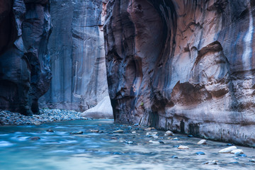 Virgin River in The Narrows Zion National Park