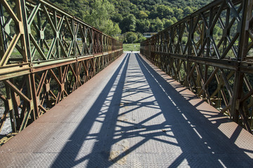 Old metal bridge
