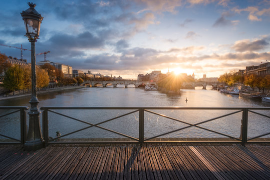 Le pont des Arts/ &Icirc;le de la cit&eacute; 
