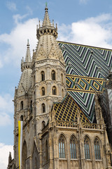 Fototapeta na wymiar St. Stephen Cathedral Vienna
