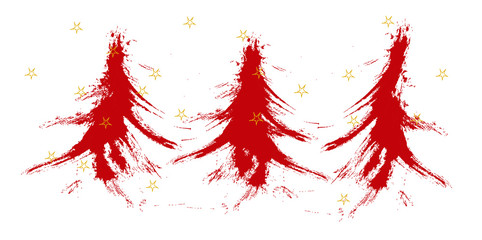 künstlerischer Weichnachtsbaum