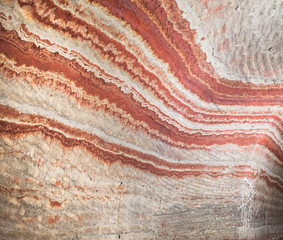 multicolor fragment of potassium salt mine's wall, background