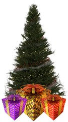 Geschenke unter dem Weihnachtsbaum