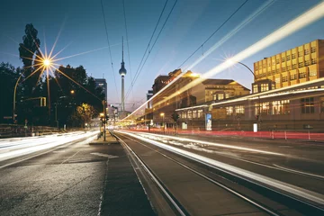 Abwaschbare Fototapete Berlin Abendlicht rund um Prenzlauer Berg - Berlin